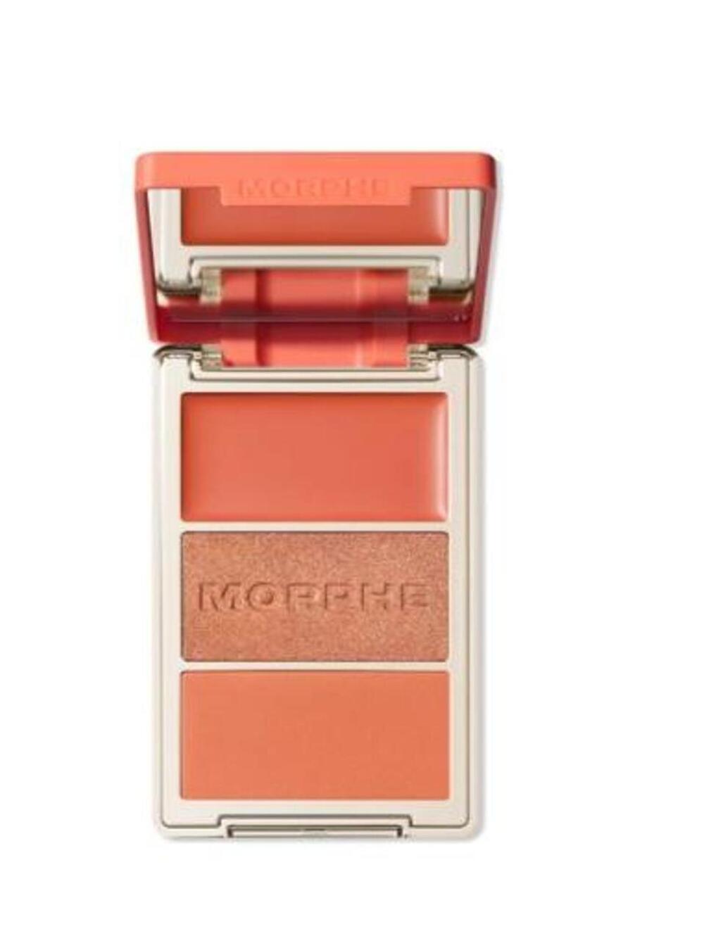 Morphe  Orange and Pink Makeup